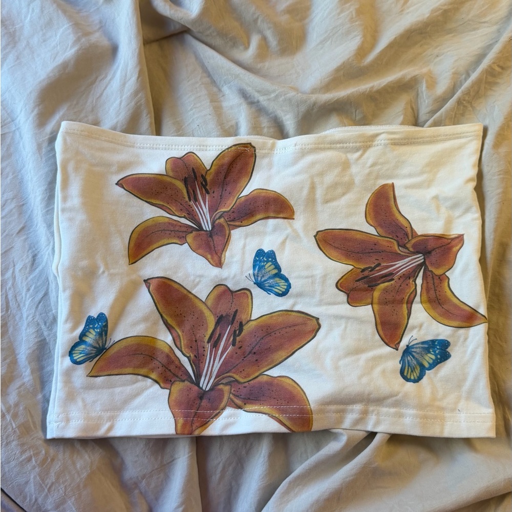 Edikted tiger lily tube top